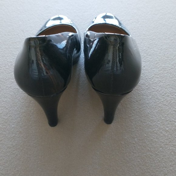 Size 7.5 Arnold Churgin 3.25" heels, dark brown, NWOT - Picture 4 of 10